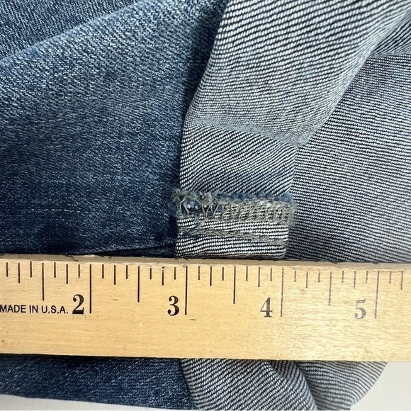 NWT SILVER Women’s Boyfriend Blue Jean Shorts Sz 2 Distressed Stretch Pockets - Picture 13 of 13